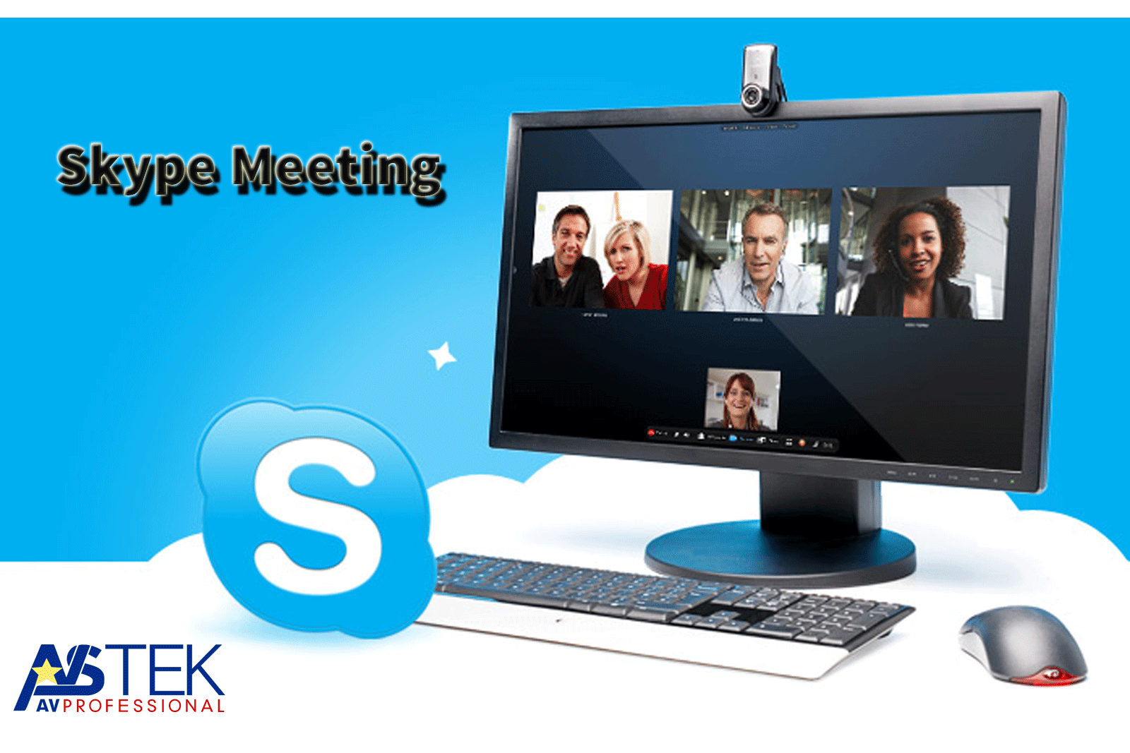 Cuộc hội họp hoàn hảo với Skype Meeting